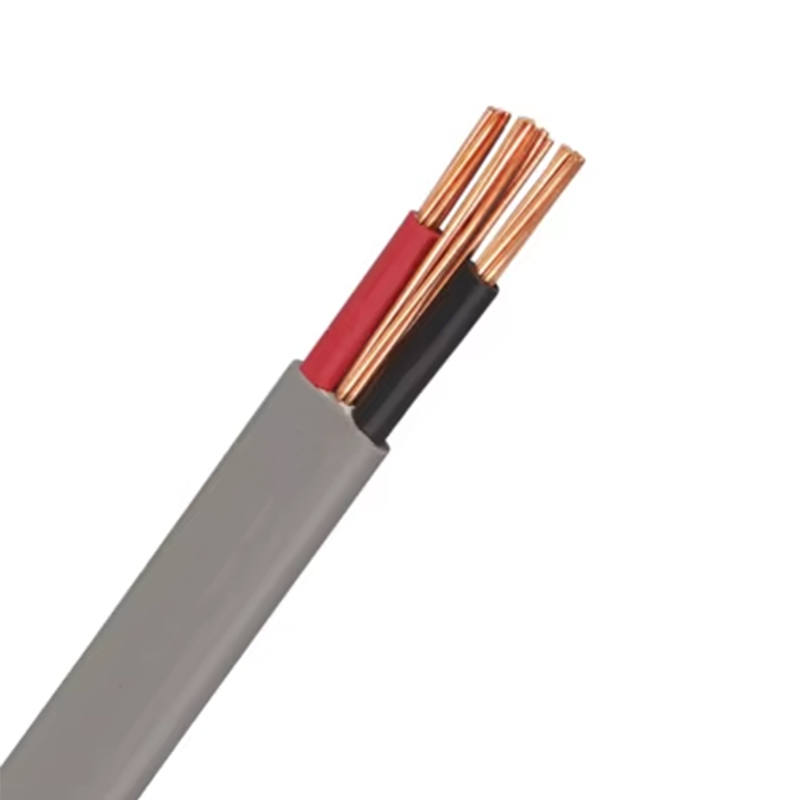 Copper Core PVC Insulated PVC Sheathed Flat Cable (BVVB)